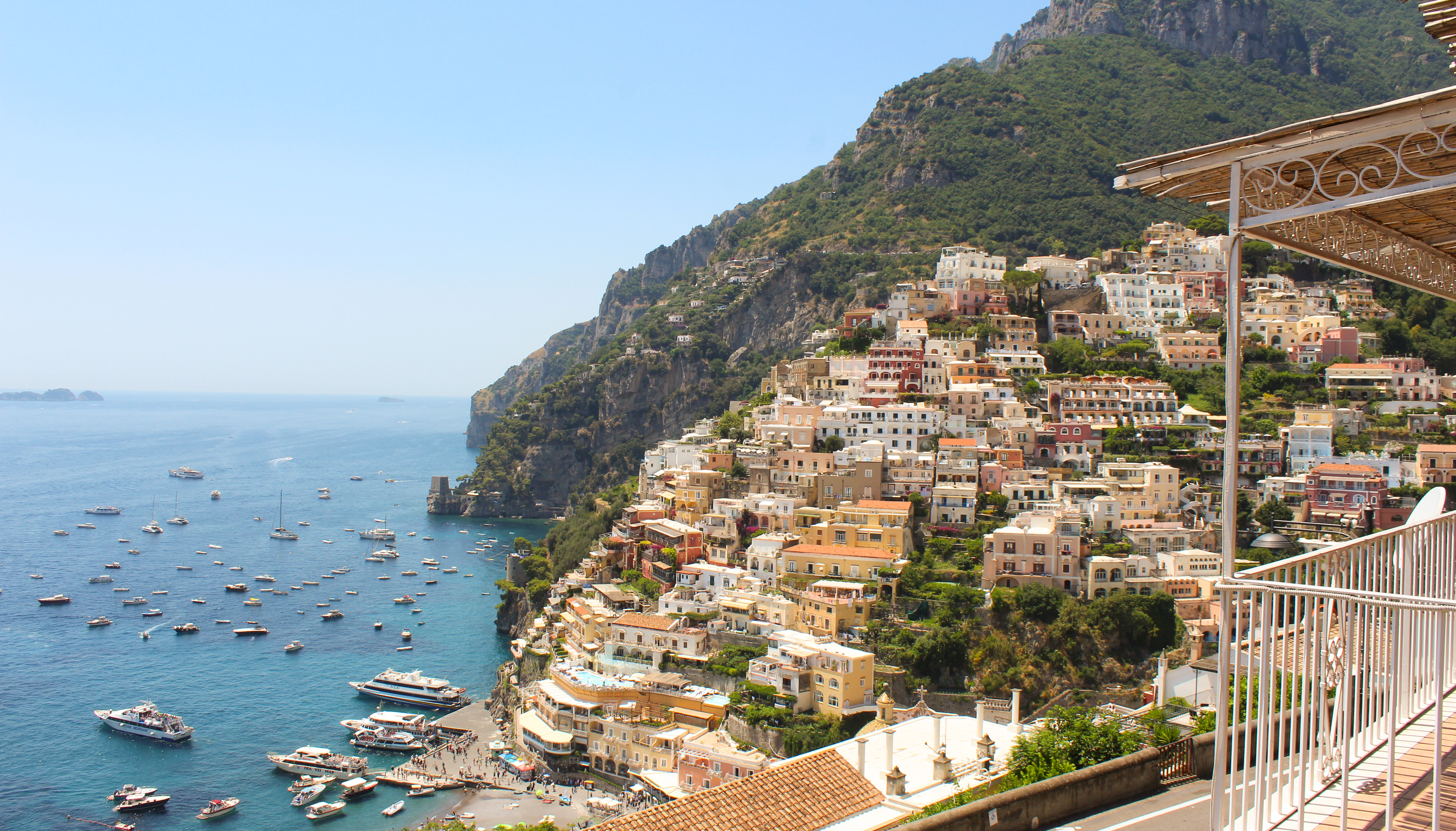 Positano view from Casa Cinque
